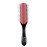 Koeuoi Classic Styling Curly Hair Brush. 9 Row Black Brush for Detangling, Separating, Shaping. For Women and Men Wet or Dry Hair.