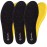 3 Pair -Shoe Inserts for Mens Memory Foam Insoles,Replacement Insoles for Work Boots Running Shoes, Cushion Shock Absorbing for Foot Pain Relief, Comfort Breathable Inner Soles Black 46EU,US13