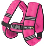 APEXUP 10lbs Weighted Vest Men Women, Weight Vest for Women Workout Equipment for Strength Training Running (Pink)