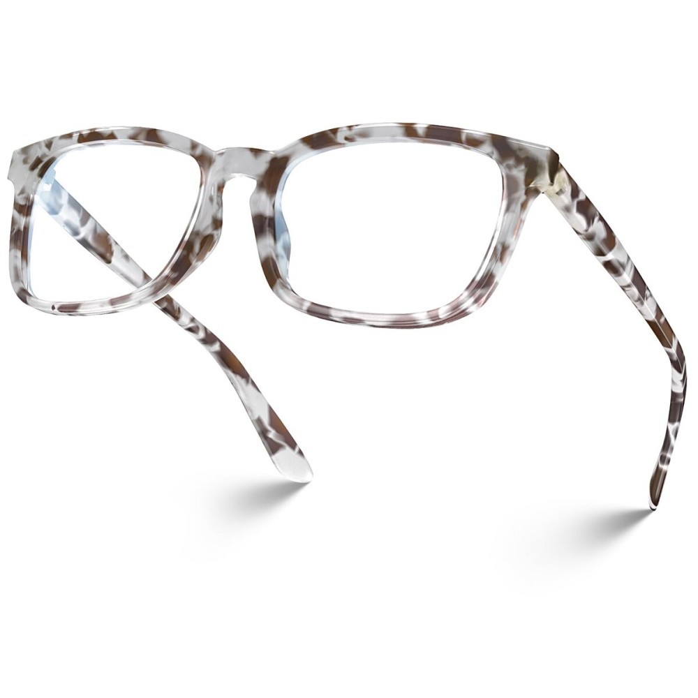 VISOONE Blue Light Blocking Glasses Square with Anti Computer Glare for Gaming Women and Men MONTANA