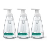 Clean Revolution Ready to Use Foaming Hand Soap| Three Pack | Jumbo 15oz Bottles | Gentle, Moisturizing & Eco-Friendly | Real Essential Oils | Forest Escape | 45 Total Fl Oz, Clear