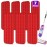 7 Count Reusable Mop Pads for Swiffer PowerMop - MEXERRIS Microfiber Wet PowerMop Pads Refills Machine Washable Hard Wood Floor Mop Pads Replacement for 13\'\'-15\'\' Spray Floor Mops