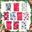 YHJZ 50PCS Christmas Organza Bags, 4x6 inches Small Christmas Gift Bags with Drawstring, Mesh Bags for Gift
