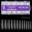 Cycullinyt 240Pcs Square Soft Gel Nail Tips, Long Square Nails, 12 Sizes Full Cover Acrylic Fake Nails Straight Clear False Nail Extension for Beginner and Professional Home Salon DIY