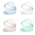 PandaEar Pacifier Nipple Holder Case Container Boxes (4 Pack)| Universal Accessories Holders| Travel Cases| BPA Free