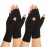 Zexhoor 2 Pairs Arthritis Compression Gloves for Women Men, Carpal Tunnel Pain Relief, Fingerless for Typing Both Hands