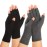 Zexhoor 2 Pairs Arthritis Compression Gloves for Women Men, Carpal Tunnel Pain Relief, Fingerless for Typing Both Hands
