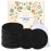 ProCIV Reusable Makeup Remover Pads - 25 Pack Washable Organic Cotton Rounds for All Skin Types & Toner with Laundry Bag, Eco Friendly Zero Waste Reusable Cotton Pads Travel Gadgets (Black)