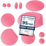 aZengear Repair Patches for Jackets, Tent, Shoe Toe, Air Mattress, Inflatables, PVC Gear - Waterproof, Self-Adhesive, Tear-Cold-Heat-Resistant, Down Puffer Coat (11 Pcs, Pink)