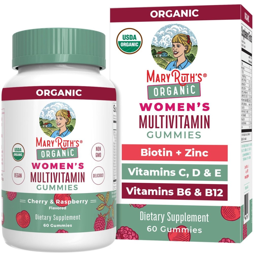 MaryRuth Organics Multivitamin for Women 14 | Women\'s Multivitamin Gummies for Immune Support| Skin Health | Sugar Free | Vegan | Non-GMO | 60 Count
