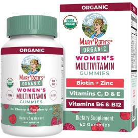 MaryRuth Organics Multivitamin for Women 14 | Women\'s Multivitamin Gummies for Immune Support| Skin Health | Sugar Free | Vegan | Non-GMO | 60 Count
