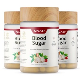 Snap Supplements Blood Sugar Blend - 180 Count