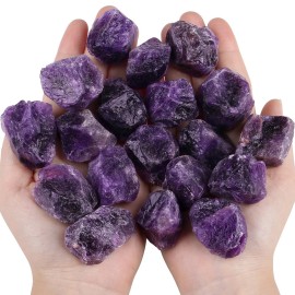 0.9 lbs Amethyst Crystals Raw Healing Crystal Large 1 Stones Bulk Gemstones Rocks for Tumbling Cabbing Fountain Decoration Polishing Wicca Reiki 400G Rough Quartz