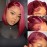 HIRIREMY Bob Wig Human Hair 13x4 HD Lace Frontal Short Straight Lace Front Bob Wigs for Black Women Human Hair Pre Plucked Glueless Side Part 180% Density Wine Red 99J Burgundy Color 12 Inch