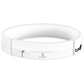 FlipBelt Zipper - White - XS, White, X-Small