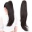 Black ponytail extension,20 clip ponytail hair extensions ponytail curly claw hair ponytail Extension Natural Looking Synthetic Hairpiece for Women