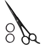 Utopia Care Hair Cutting and Hairdressing Scissors 6.5 Inch, Premium Stainless Steel Shears with Smooth Razor and Sharp Edge Blades for Salons, Men, Women and Kids, Rainbow