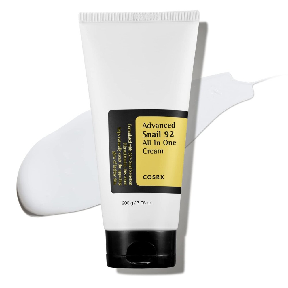 COSRX Snail Mucin 92% Moisturizer, Daily Repair Face Gel Cream Tube Type for Dry, Sensitive Skin, Not Tested on Animals, No Parabens, No Sulfates, No Phthalates, Korean Skin Care (3.52 Fl Oz / 100g)