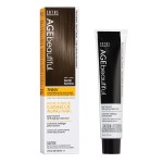 AGE beautiful Permanent Hair Color Dye Liqui Creme | 100% Gray Coverage | Anti-Aging Haircolor | Biotin for Thicker, Fuller Hair | Professional Salon Coloring | 7NNV Dark Intense Neutral Violet Blonde