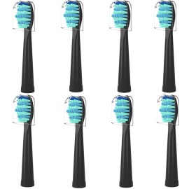 Toothbrush Heads for FairyWill, Replacement Brush Heads for Fairy Will, Electric Toothbrush Replacement Heads for Fairywill FW-507/508/551/515/917/959, FW-D1/D3/D7/D8
