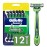 Gillette Sensor3 Sensitive Men\'s Disposable Razor, 12 Razors