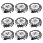 HQ8 Replacement Heads for Philips Norelco Shavers, HQ8 Heads New Upgraded,9-Pack