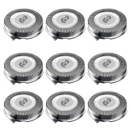 HQ8 Replacement Heads for Philips Norelco Shavers, HQ8 Heads New Upgraded,9-Pack