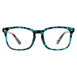 MAXJULI Blue Light Blocking Glasses,Computer Reading/Gaming/TV/Phones Glasses for Women Men(Gloss Crystal Teal and Black Tortoise)