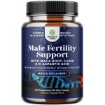 Pre Conception Male Fertility Supplement - Semen Volume Booster with CoQ10, Maca Root, Methyl Folate & D-Aspartic Acid - Mens Fertility Supplement for Sperm Motility - Conception for Him, 90 Days