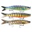 Fishing Lures Multi Jointed Fish Fishing Kits, Slow Sinking Lifelike Swimbaits Crankbaits Hard Baits Lure Set, Fishing Gear for Bass Trout Pike Walleye, Freshwater Saltwater Predator Bait