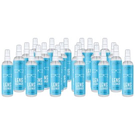 Powered by Nano Magic Eyeglass Lens Cleaning Spray 6 oz (24-Pack) | Professional Grade Formula, Silicone-Free | for Glasses, Phone, Electronic Screens, Optic Surfaces, Coated Surfaces