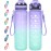 Enerbone 32 oz Drinking Water Bottle with Times to Drink and Straw, Motivational with Carrying Strap, Leakproof BPA & Toxic Free, Ensure You Drink Enough Water for Fitness Gym Outdoor