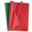 MIAHART 60 Sheets Christmas Tissue Paper Bulk 50 * 35cm Red Green White and Silver Christmas Wrapping Paper for DIY and Craft Gift Bags Packaging Decorations