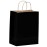 Qutuus Black Paper Gift Bags with Handles Bulk - 600 Pcs 8x4.5x10 Black Gift Bags, Kraft Bags for Retail, Shopping, Party, Goody, Business.