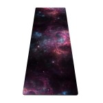 nuveti Yoga Mat Print Extra Thick TPE Non Slip Fitness Exercise Mat with Carrying Bag,72x24 Extra Thick 6MM Exercise & Workout Mat for Yoga, Pilates Fitness and Floor Exercises