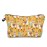 Cosmetic Bags for Women Small Lovely Llama and Cacti Makeup Bag for Purse Travel Toiletry Bag Accessories Organizer Zipper Pouch Gift Idea Yellow