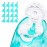 FireAnt Silicone Saline Pods Refills Accessories Compatible with Navage Nasal Care, 16 Pack Reusable Silicone Salt Pads Refills Replacements, Easy Operation (Light Blue 16 Packs)