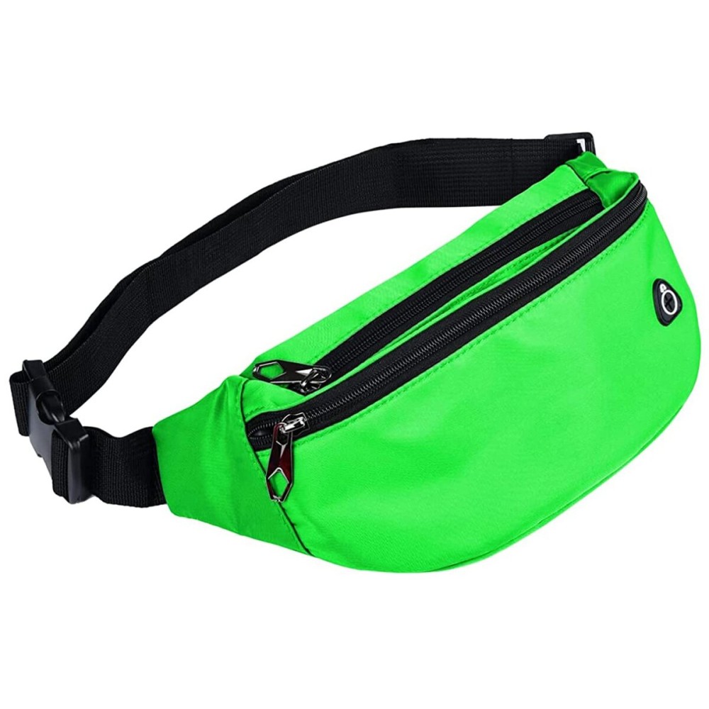 Fanny Pack for Men and Women, Waterproof Sports Waist Pack Bag for Travel Hiking Running Hands-free Wallets, Easy Carry Any Phone