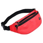 Fanny Pack for Men and Women, Waterproof Sports Waist Pack Bag for Travel Hiking Running Hands-free Wallets, Easy Carry Any Phone