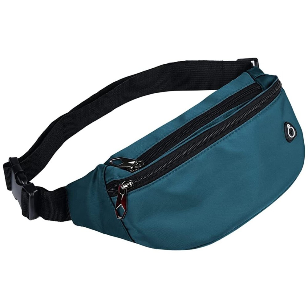 Fanny Pack for Men and Women, Waterproof Sports Waist Pack Bag for Travel Hiking Running Hands-free Wallets, Easy Carry Any Phone