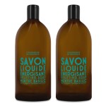 Compagnie de Provence Savon de Marseille Extra Pure Liquid Soap - Mint Basil - Bulk 67.6 Fl Oz Plastic Bottle Refill