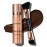 LUMINESS Silk Airbrush Spray Foundation & Buffing Brush Kit - Full Coverage Foundation & Dual-Sided Buffing Brush - Buildable Coverage, Anti-Aging Formula Hydrates & Moisturizes (Shade - Rich)