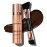 LUMINESS Silk Airbrush Spray Foundation & Buffing Brush Kit - Full Coverage Foundation & Dual-Sided Buffing Brush - Buildable Coverage, Anti-Aging Formula Hydrates & Moisturizes (Shade - Rich Dark)
