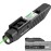 TOUGHSOUL Tactical Flashlight Green Laser Sight Combo, 1450 Lumen Picatinny Rail MLOK Mounted Rechargeable Rifle Flashlight (Green Laser)
