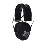 Walker\'s Razor Electronic Earmuffs -TEXAS EDITION, Black-texas (GWP-RSEM-TX)