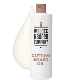 Specialist Cutting Board Oil by The Block & Board Company | Food Grade Mineral Oil for Wood, Stone, & Butcher Blocks | Quick Drying, Tasteless, Odorless & Colorless | Restore & Protect (8.5oz/250ml)