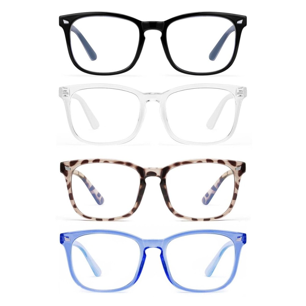 hunsquer Blue Light Glasses for Woman/Men Computer Blue Light Glasses