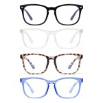 hunsquer Blue Light Glasses for Woman/Men Computer Blue Light Glasses