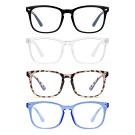 hunsquer Blue Light Glasses for Woman/Men Computer Blue Light Glasses