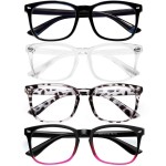 hunsquer Blue Light Glasses for Woman/Men Computer Blue Light Glasses